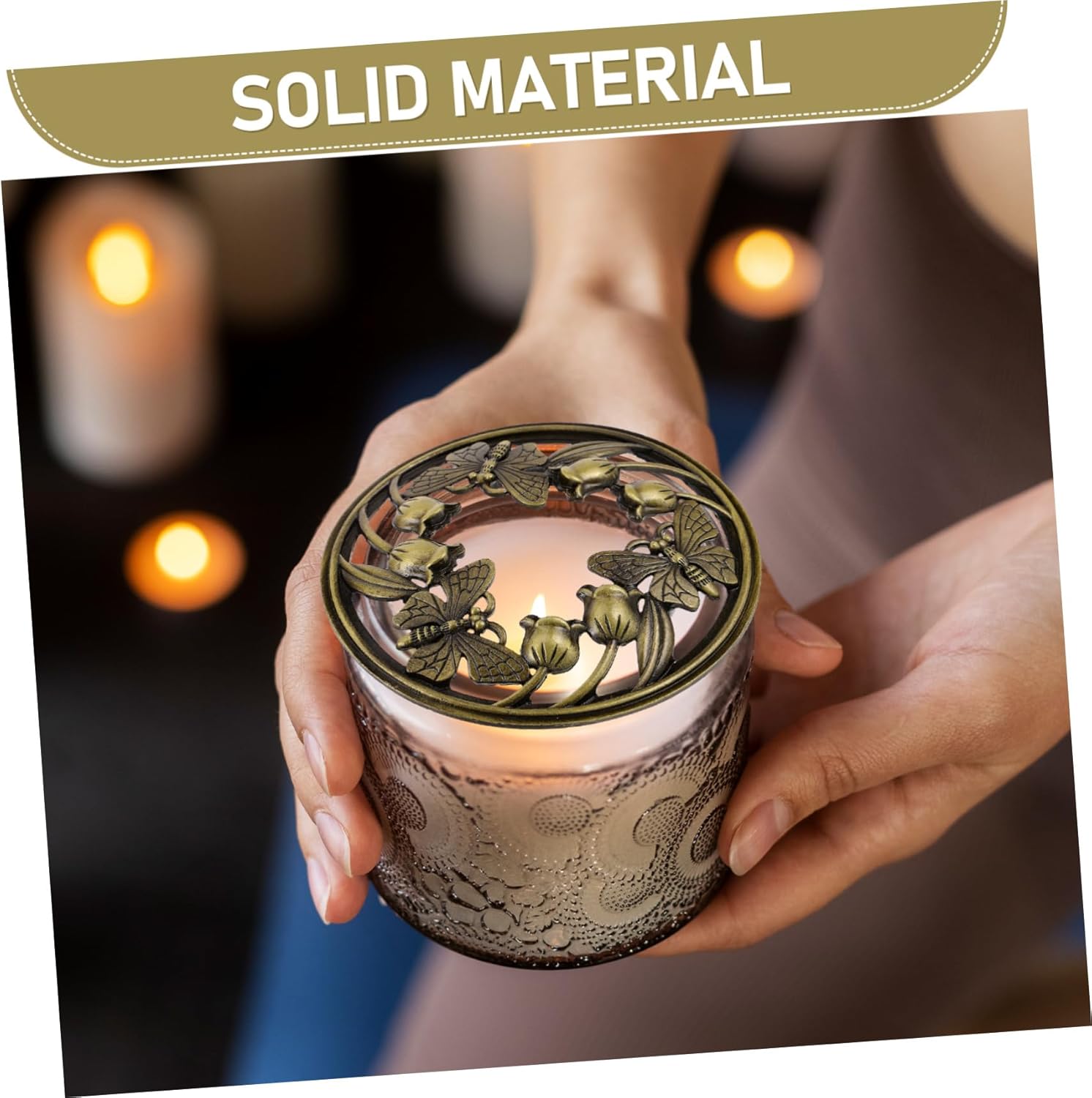 GOOHOCHY Candle Cover for Jar Candles