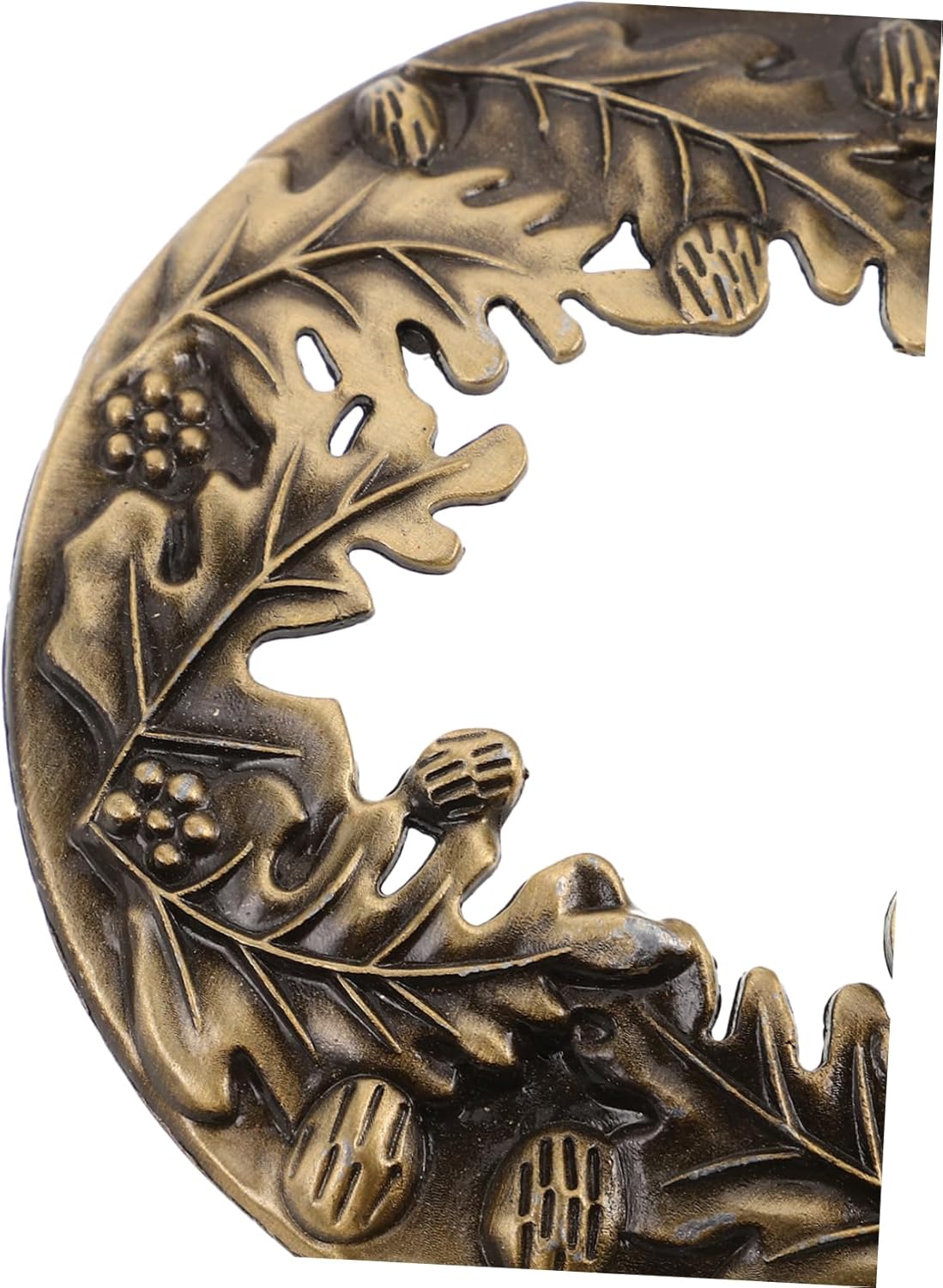 COHEALI Pinecone Candle Topper Sleeve Antique Zinc Alloy Decor