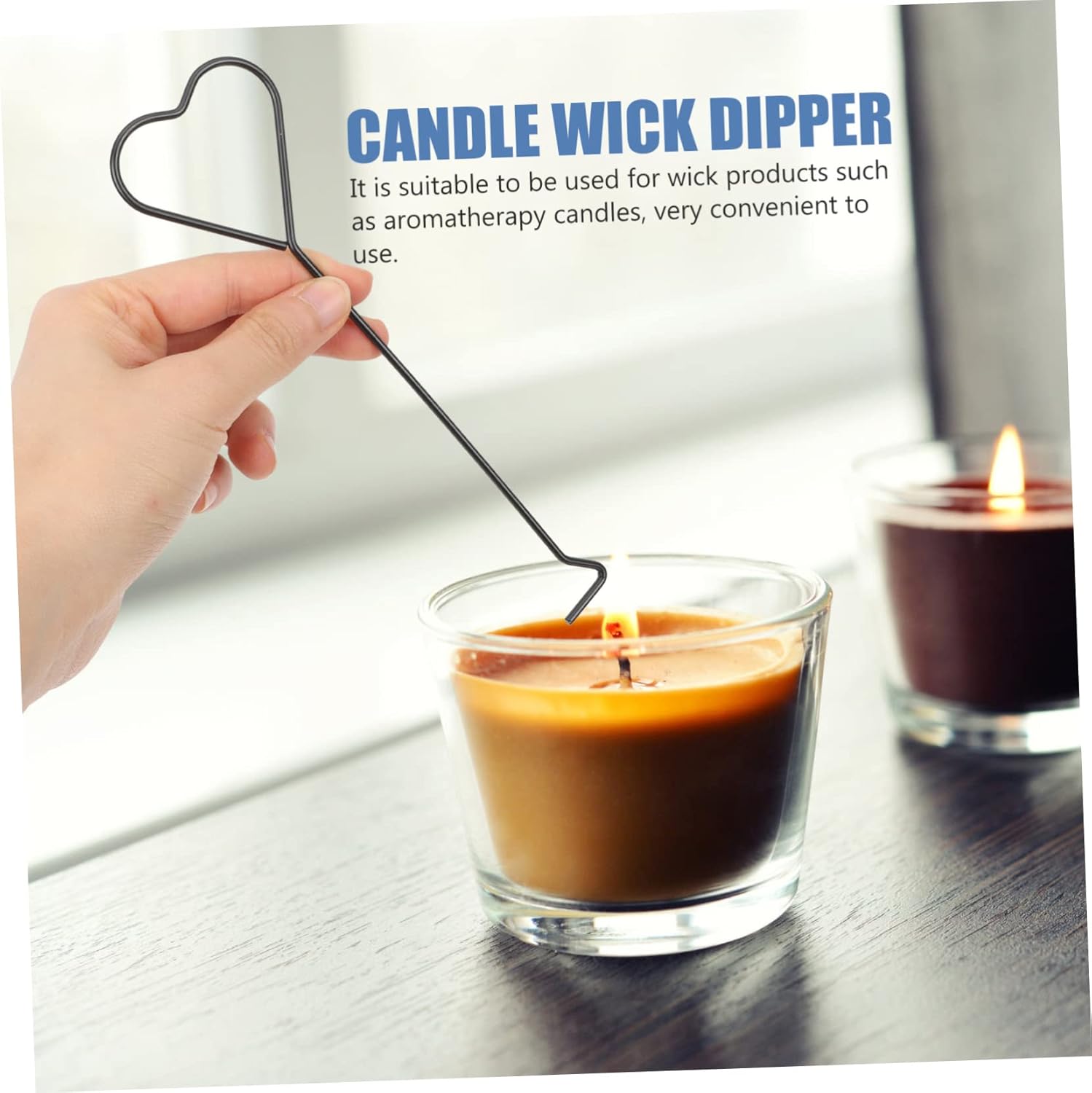 4pcs Iron Wick Trimmer Hooks Candle Accessories