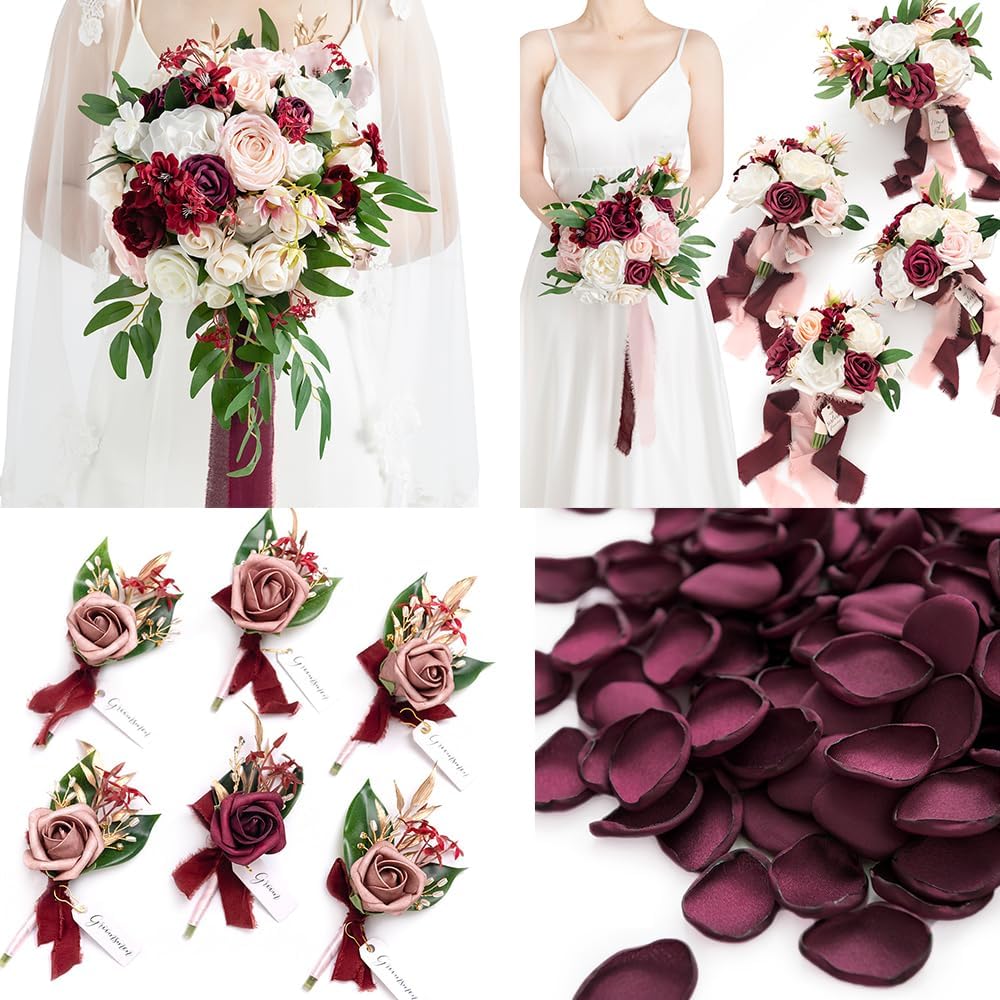 Lings Moment Wedding Artificial Flowers Package