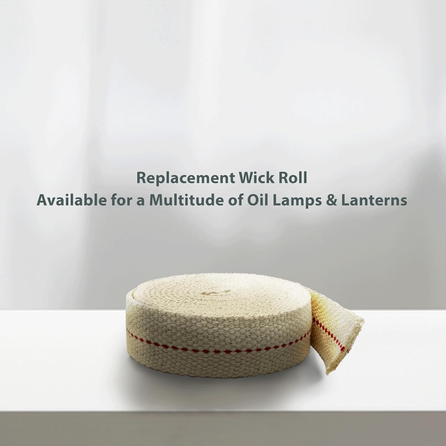 Light of Mine 78 Inch Cotton Wick for Lanterns and Oil Lamps