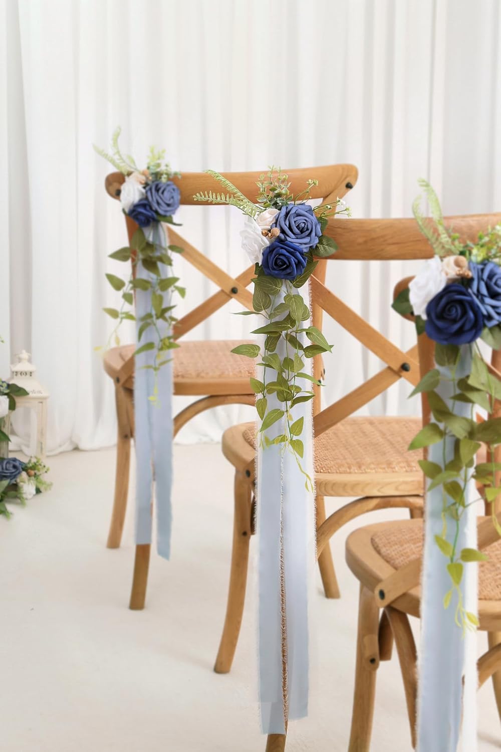 Doris Home Wedding Chair Decorations Set of 10