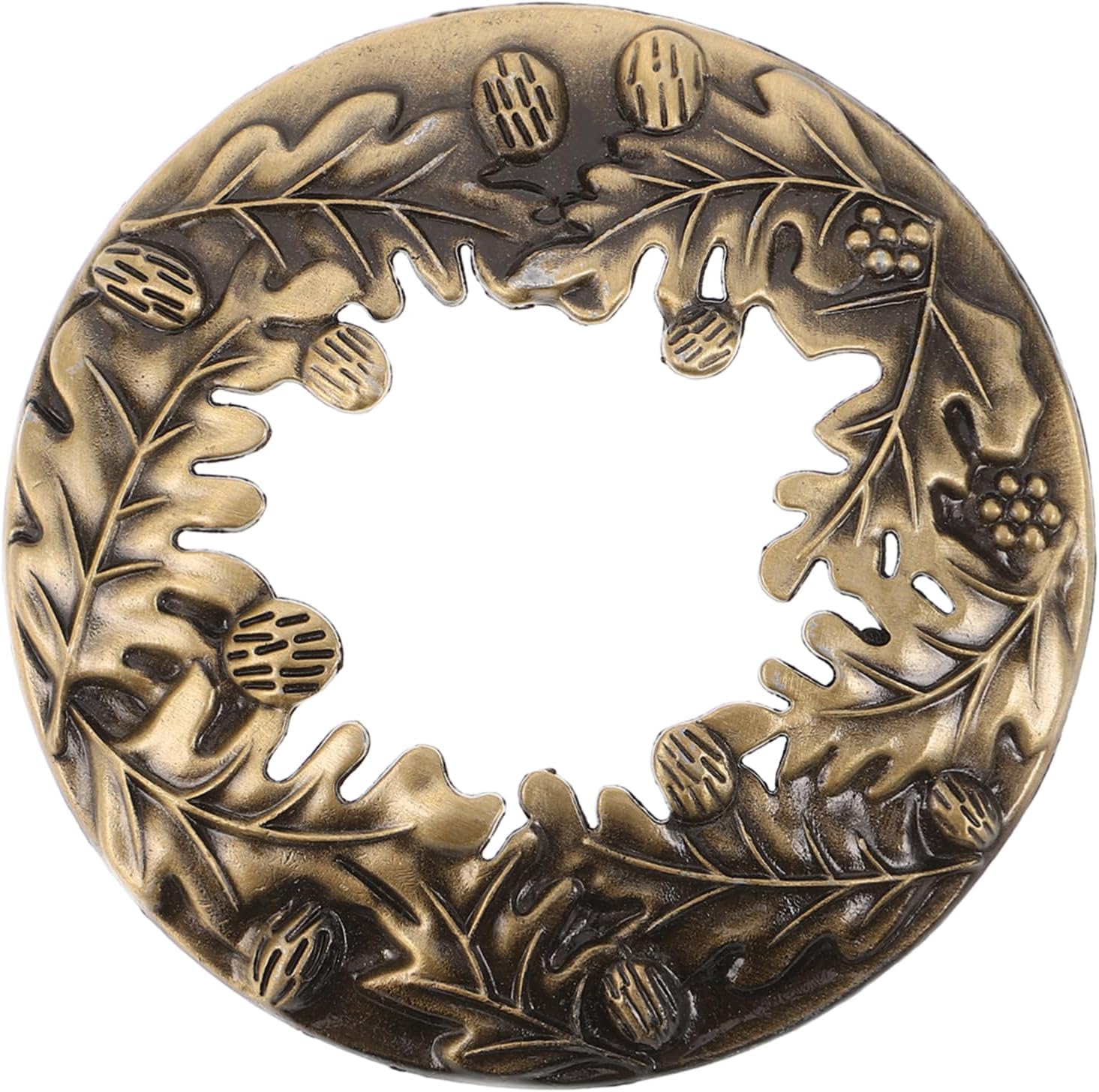 COHEALI Pinecone Candle Topper Sleeve Antique Zinc Alloy Decor