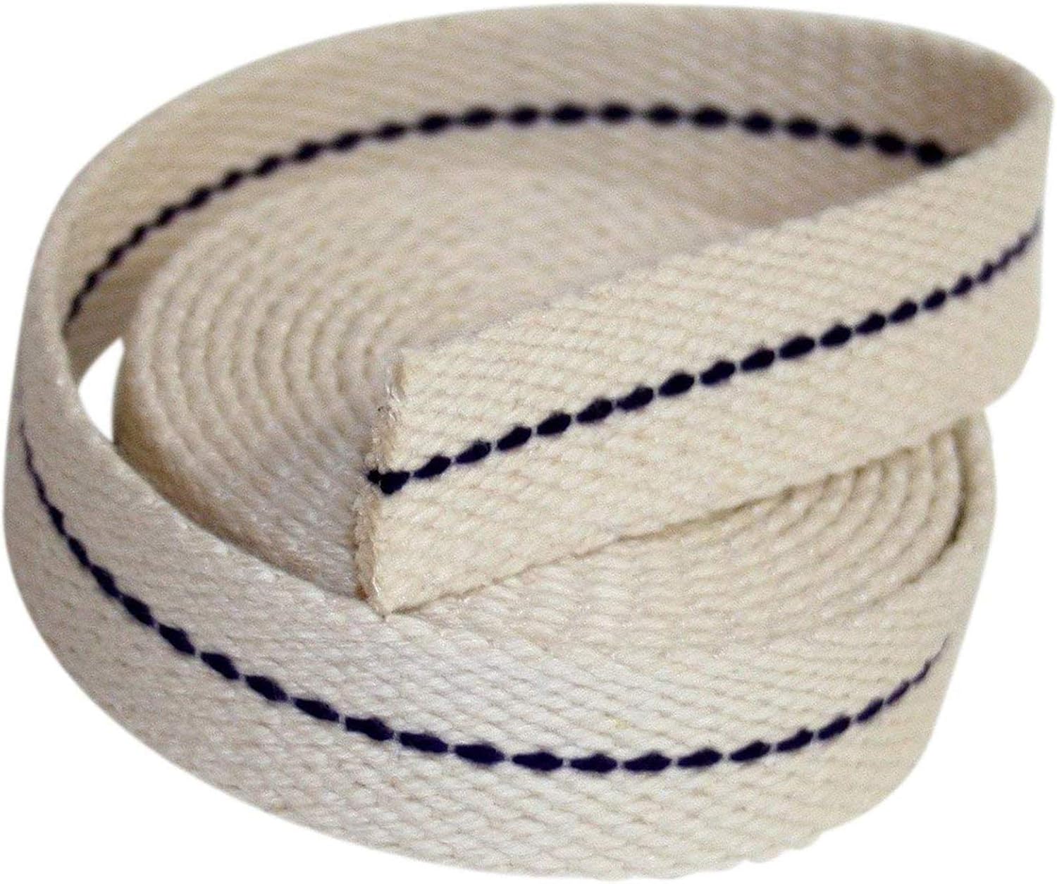34 Inch Flat Cotton Oil Lamp Wick 6 Foot Roll