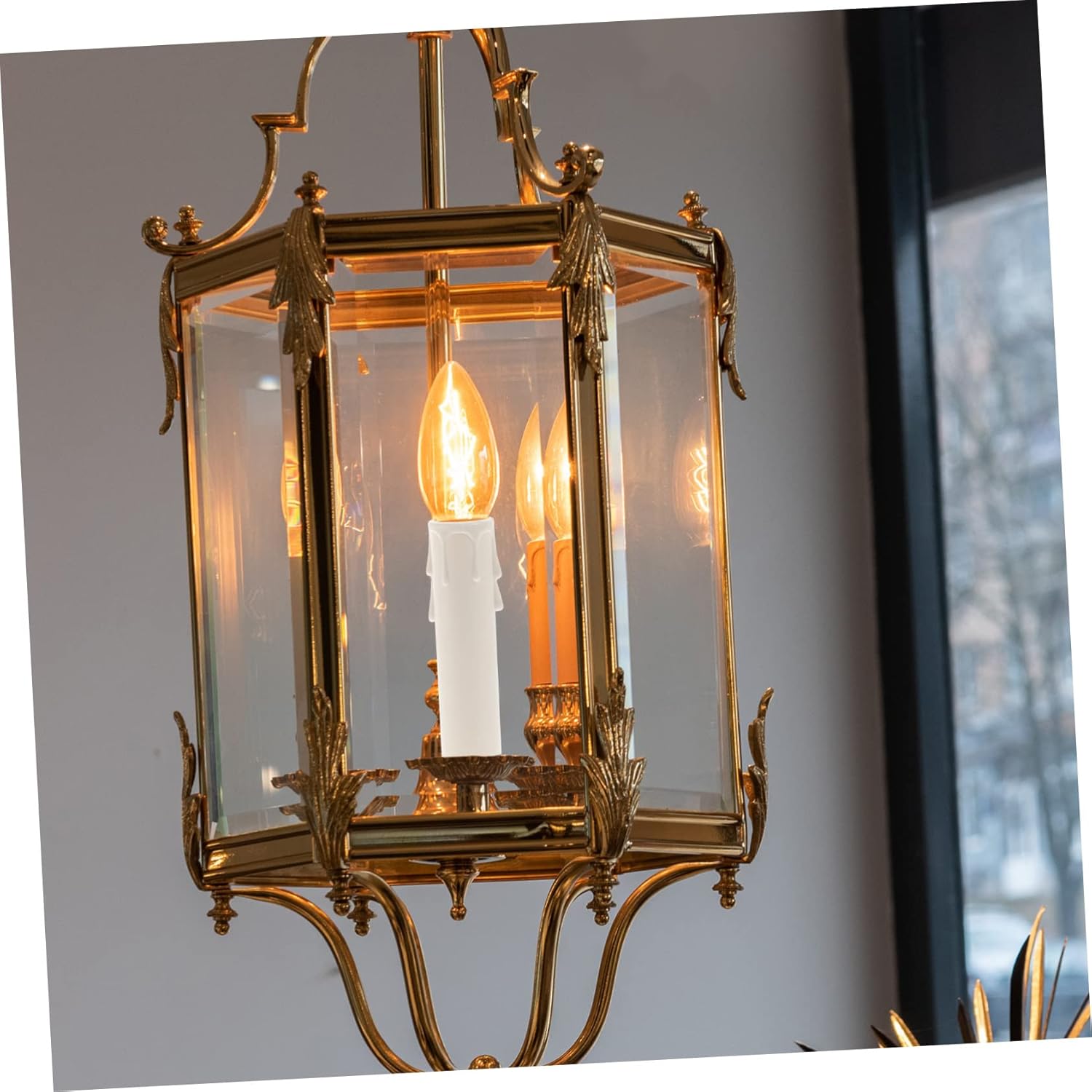 20pcs White Chandelier Tube Covers Decorative Candle Sleeves Easy Install