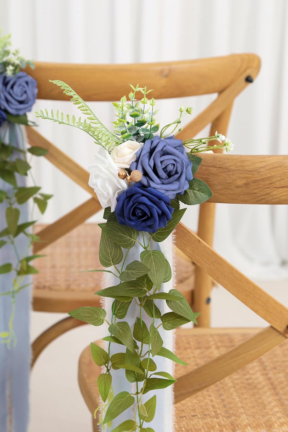 Doris Home Wedding Chair Decorations Set of 10
