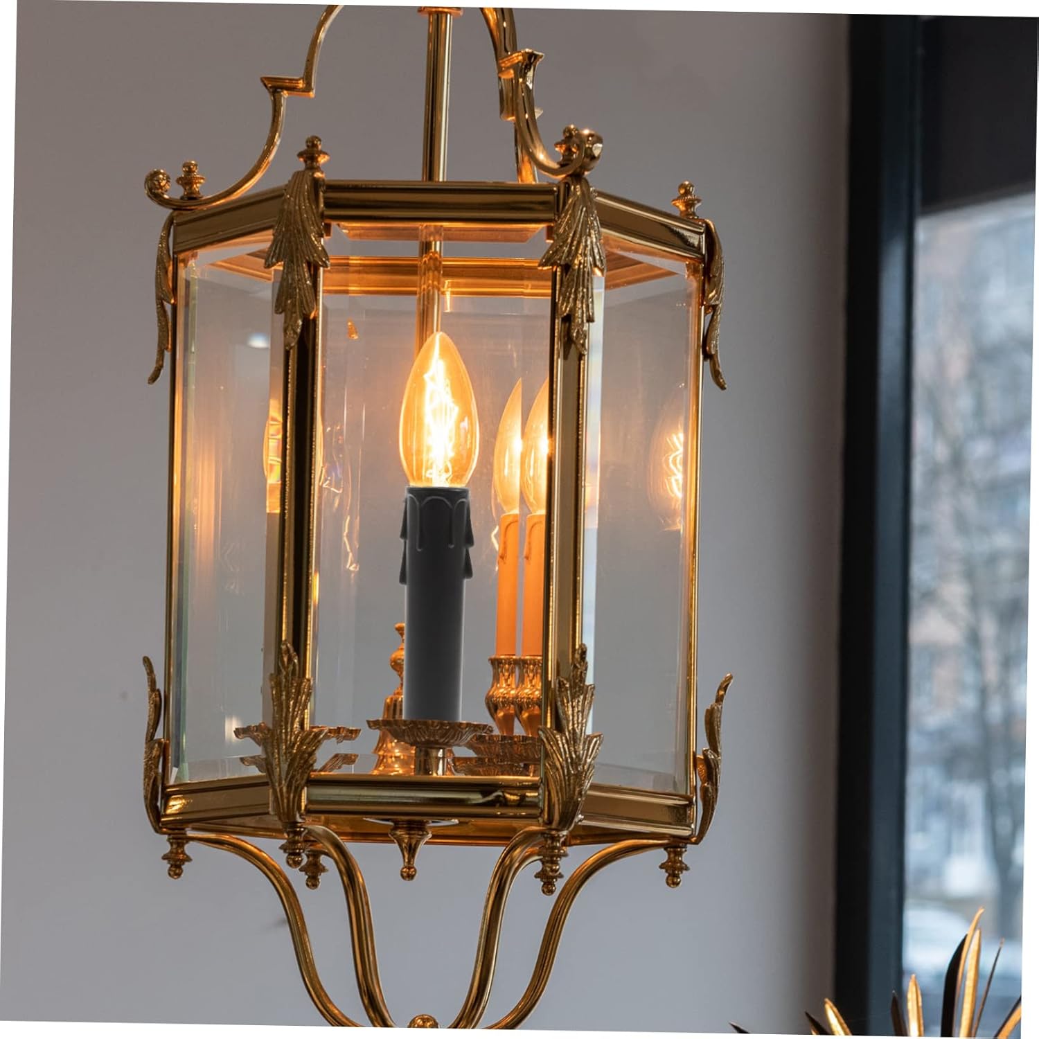 NUOBESTY 20pcs Drip Candle Socket Covers for Chandeliers