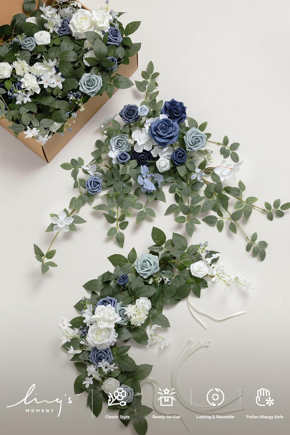 Lings Moment Wedding Arch Artificial Flowers Decor
