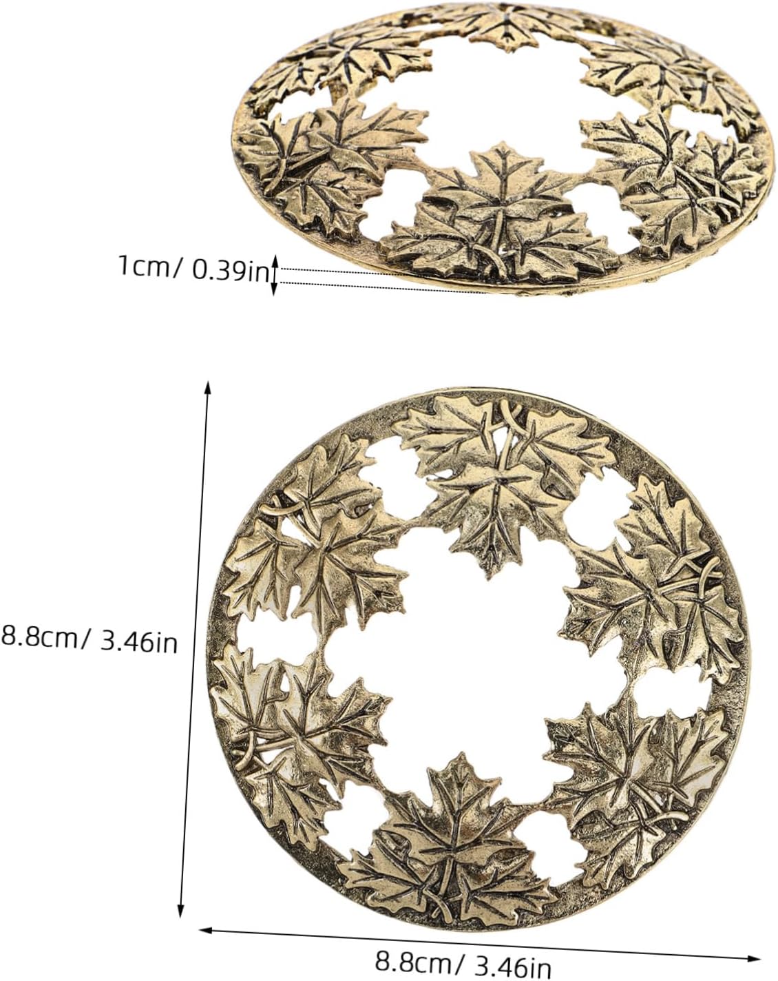 Candle Toppers Hollow Design for Even Melting and Debris Protection