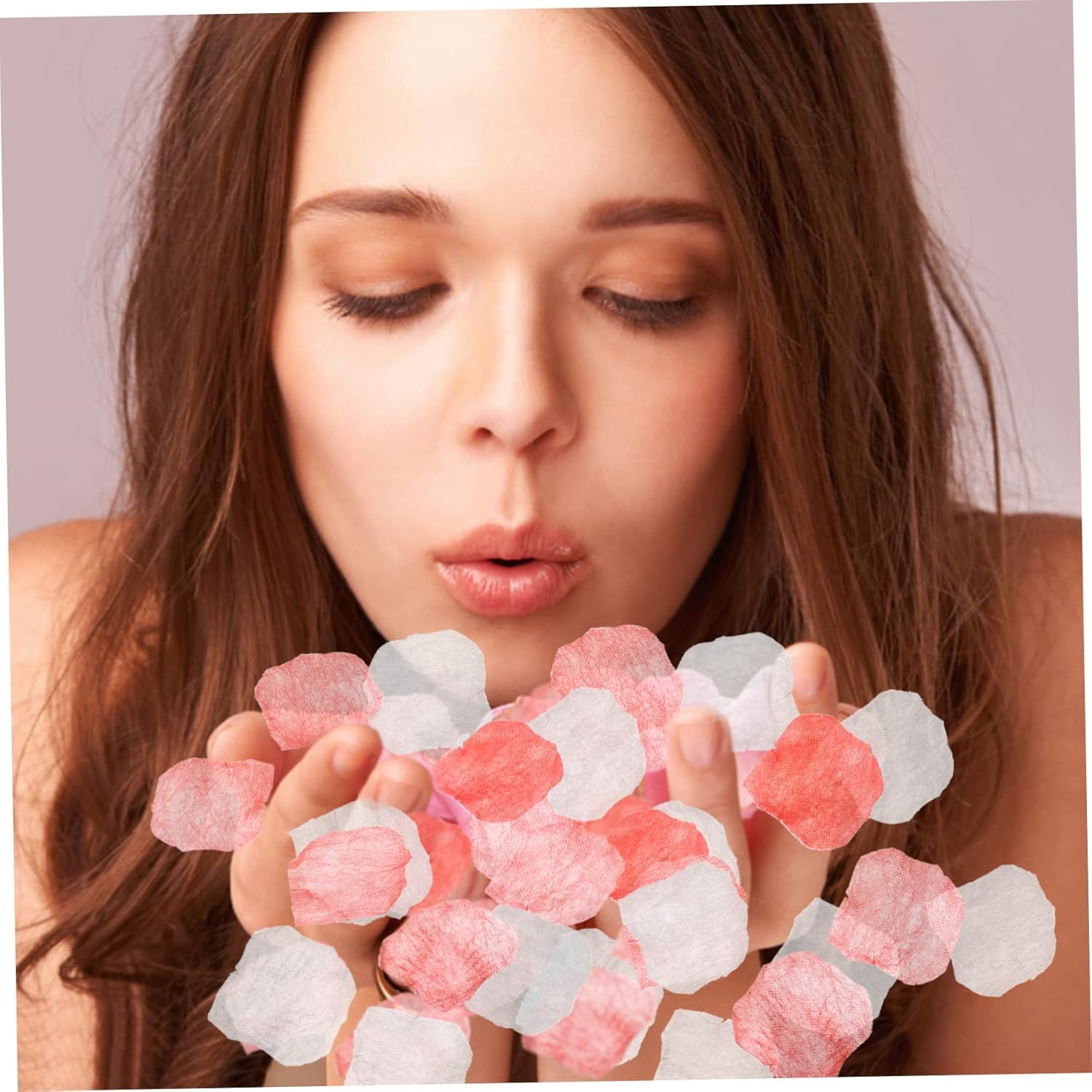 Alipis 3000pcs Artificial Rose Petals for Wedding and Romantic Events