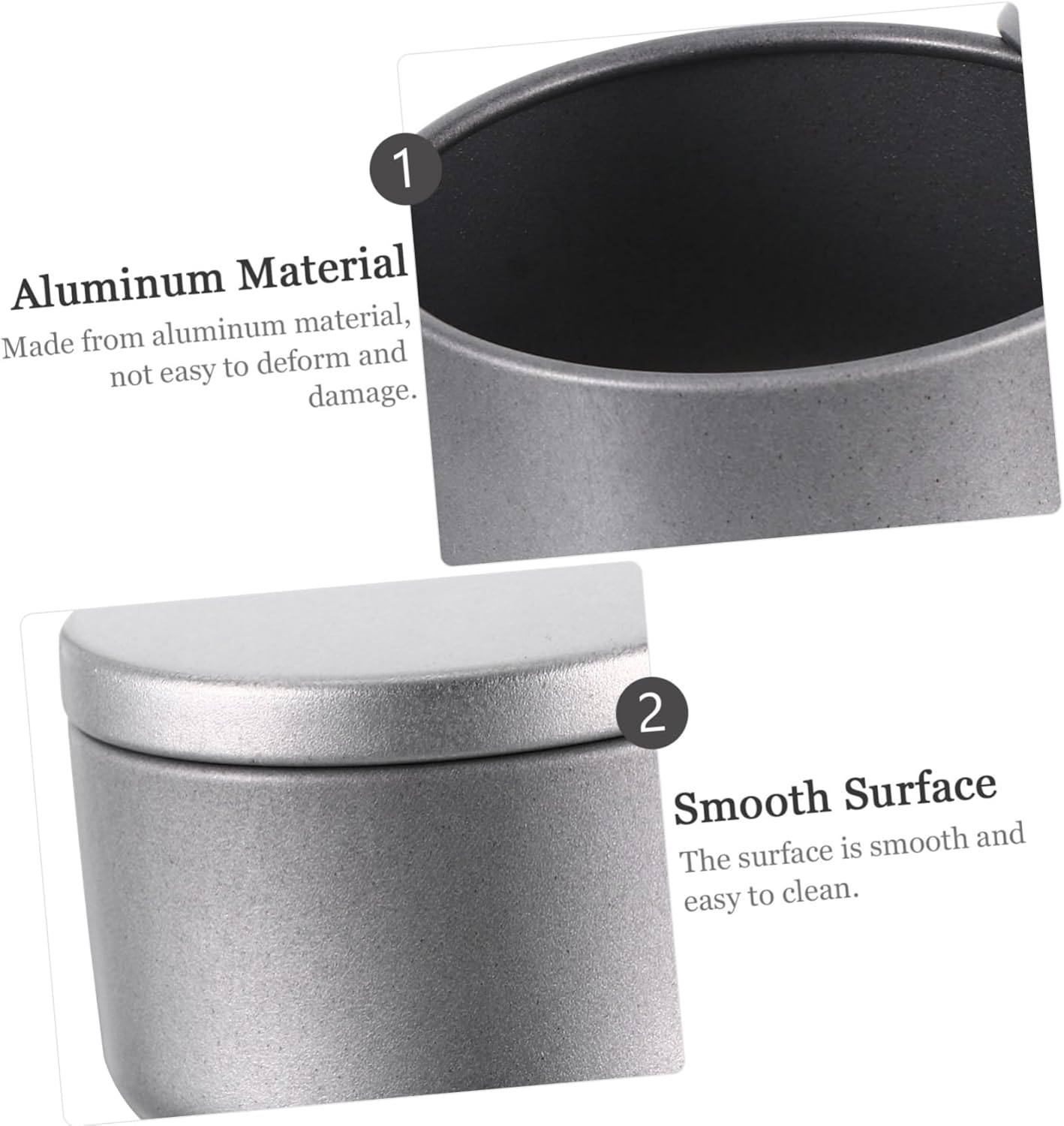 ERINGOGO DIY Candle Making Jars with Lids Set
