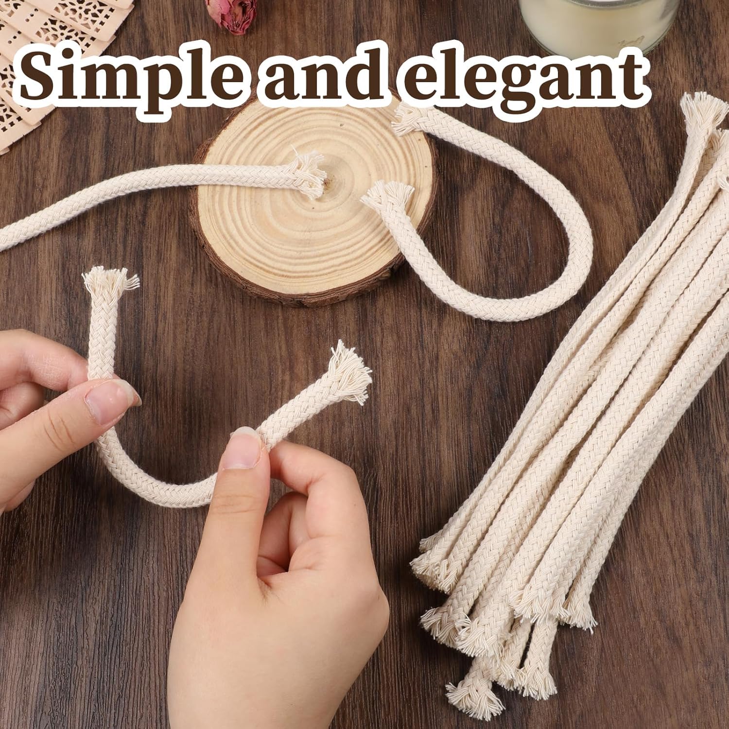 20 Pcs 14 Round Oil Lamp Wicks Cotton Replacement