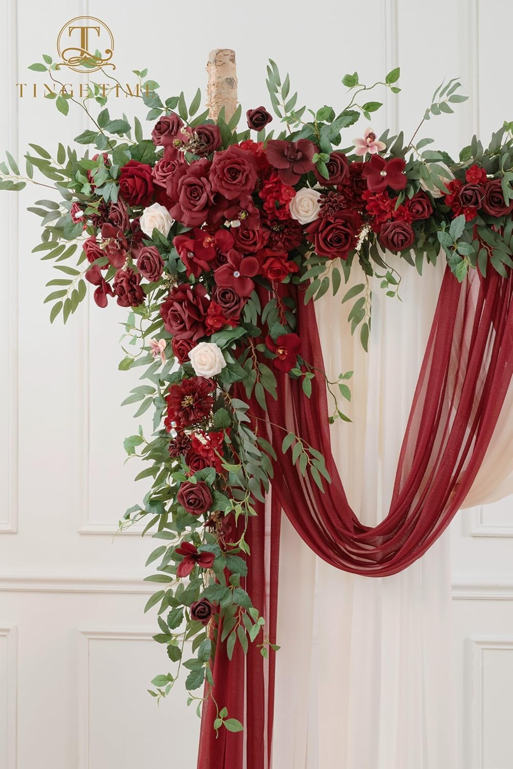 TINGE TIME Artificial Flower Arch Kit Pack of 5