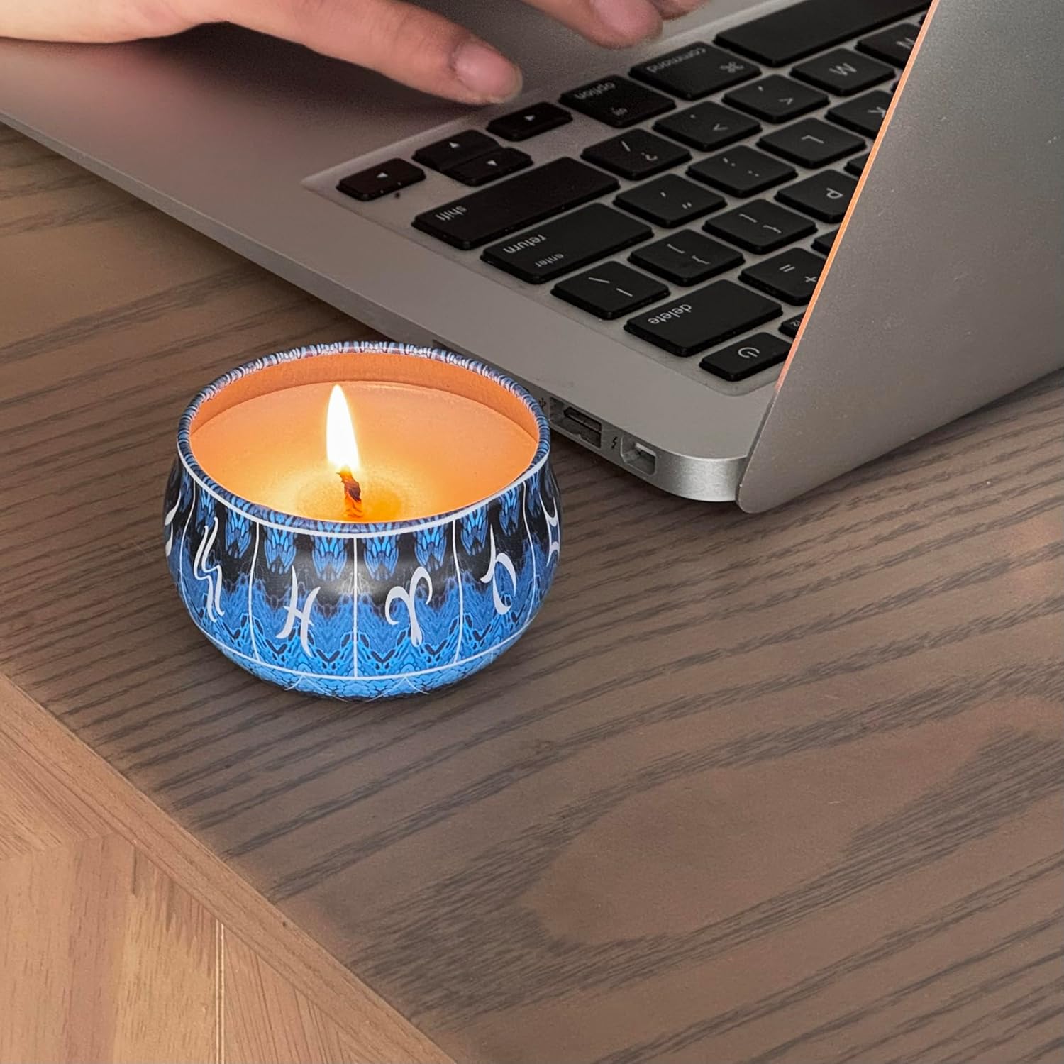 Phinicco 24 Pcs 25oz Candle Tins with Lids