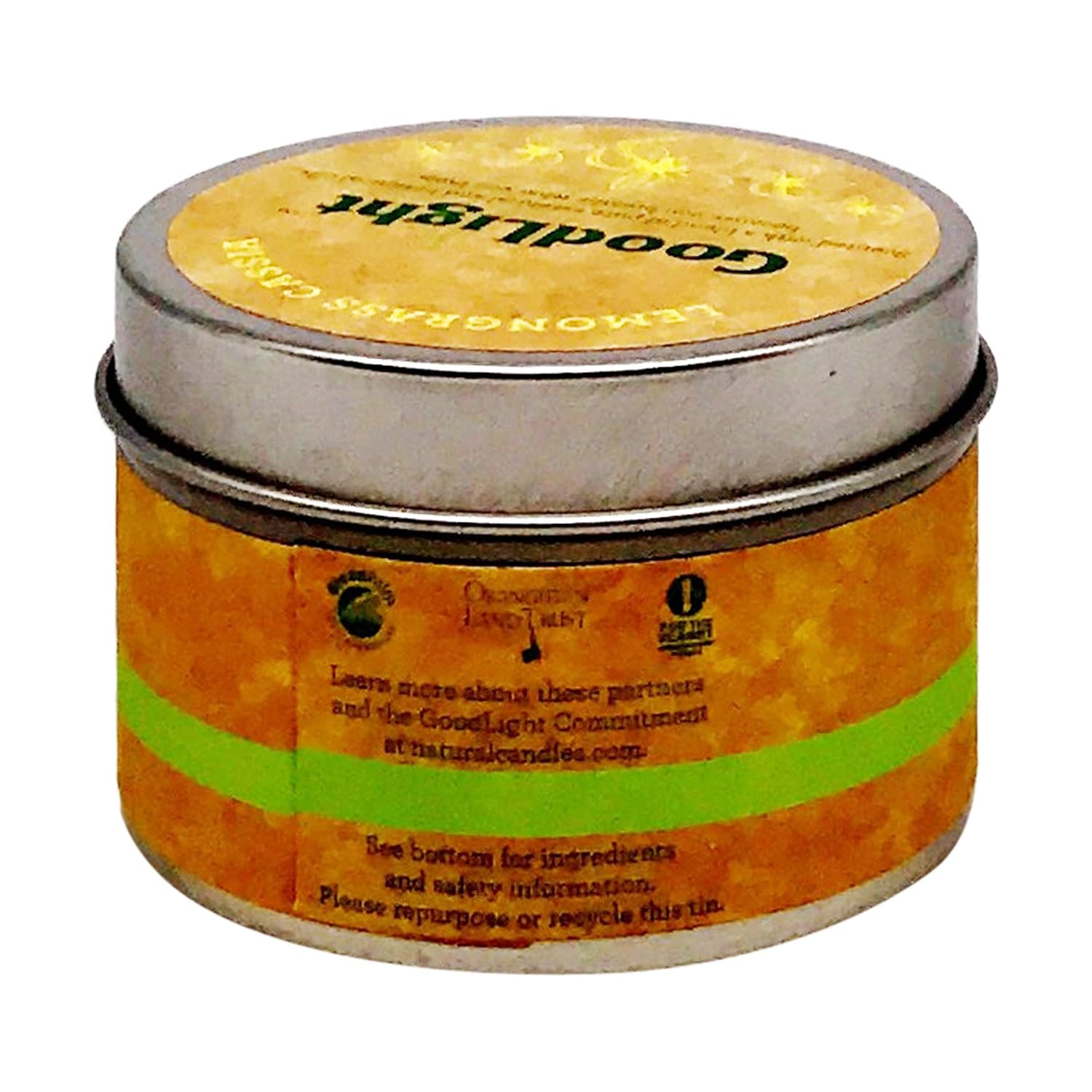 GOODLIGHT Lemongrass Cassia Travel Tin Candle 2 OZ