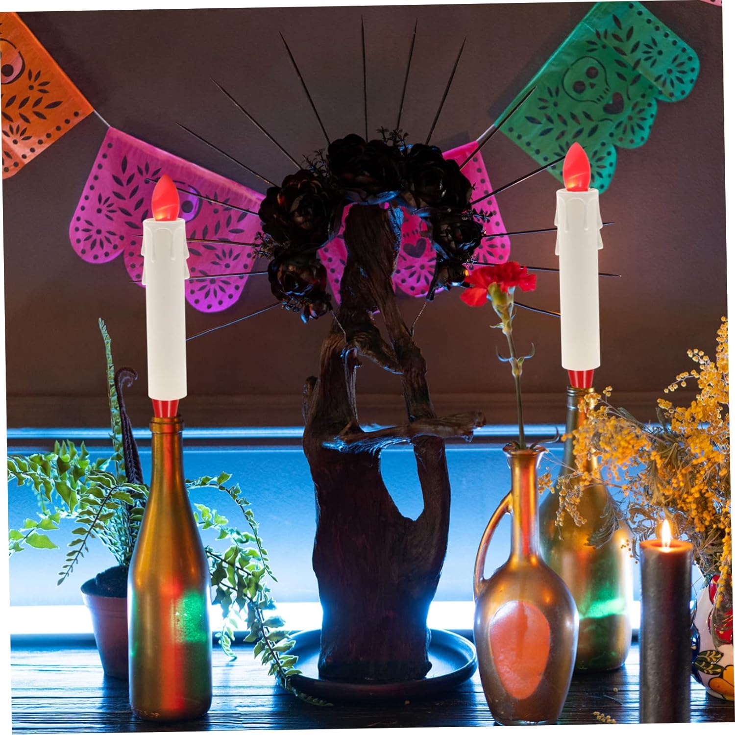 20pcs Decorative Candle Sleeves for Chandelier Socket Covers