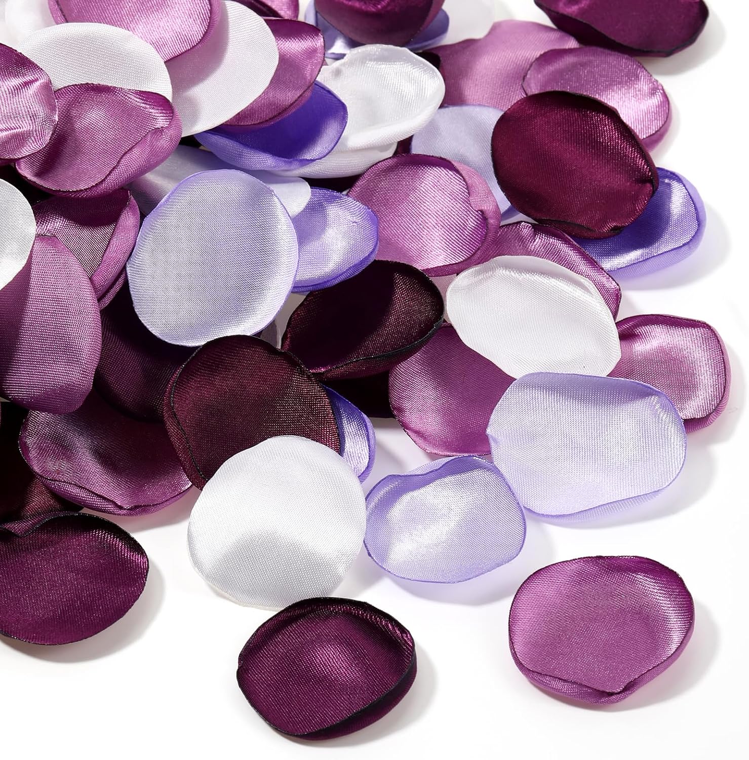 Tigeen 600 Pcs Artificial Rose Petals for Wedding Decor