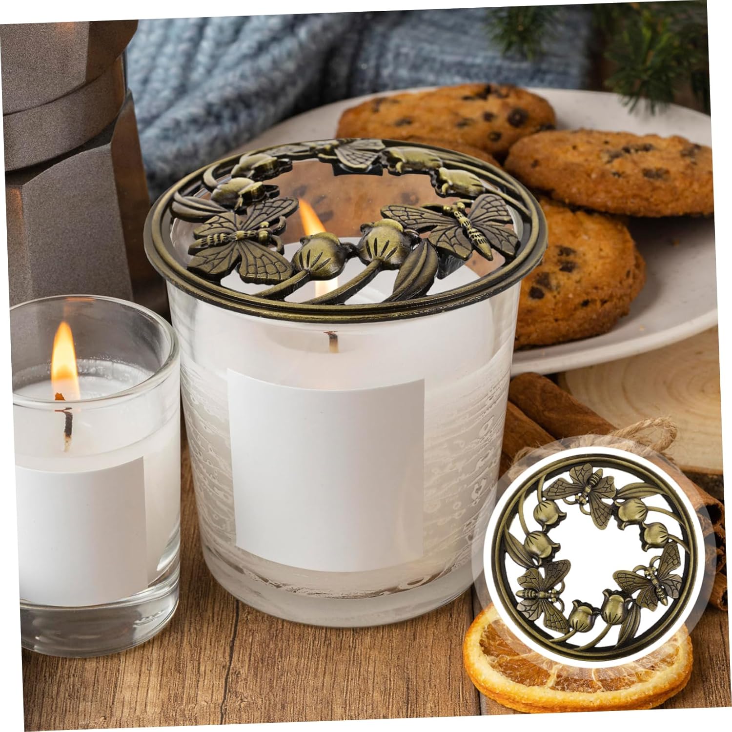GOOHOCHY Candle Cover for Jar Candles