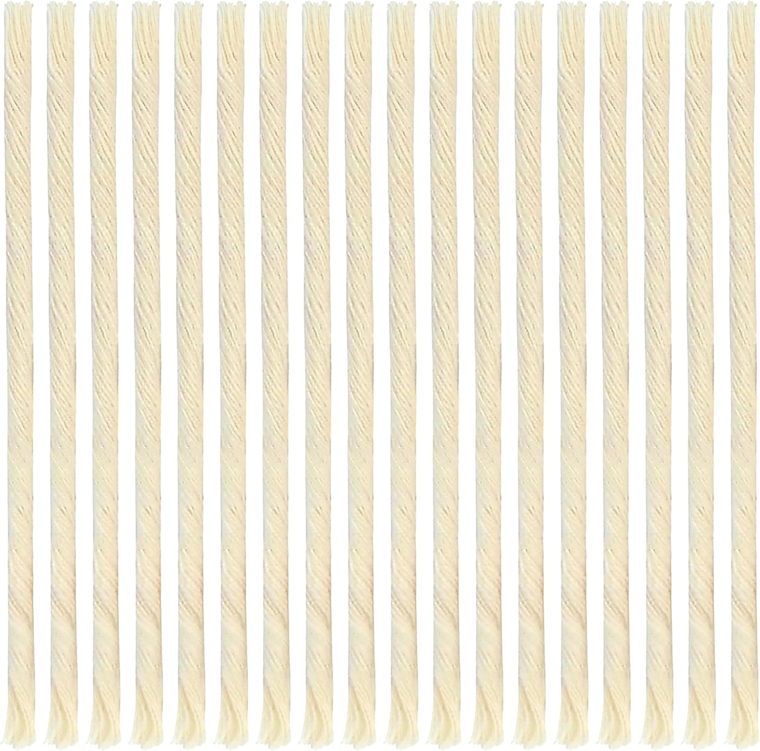 Ner Mitzvah Natural Smokeless Cotton Wicks 50 Count Replacement