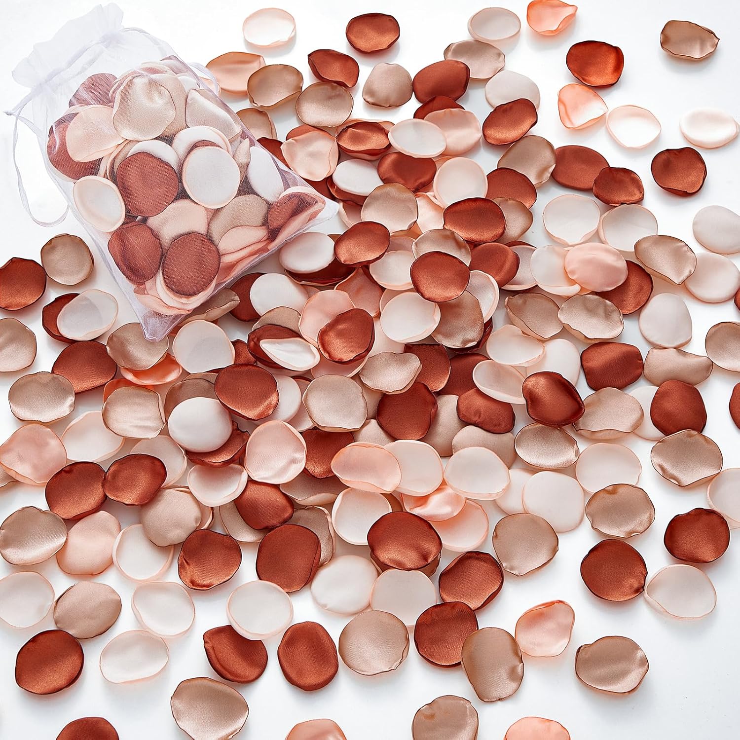Serwalin 300Pcs Silk Rose Petals for Weddings and Decor