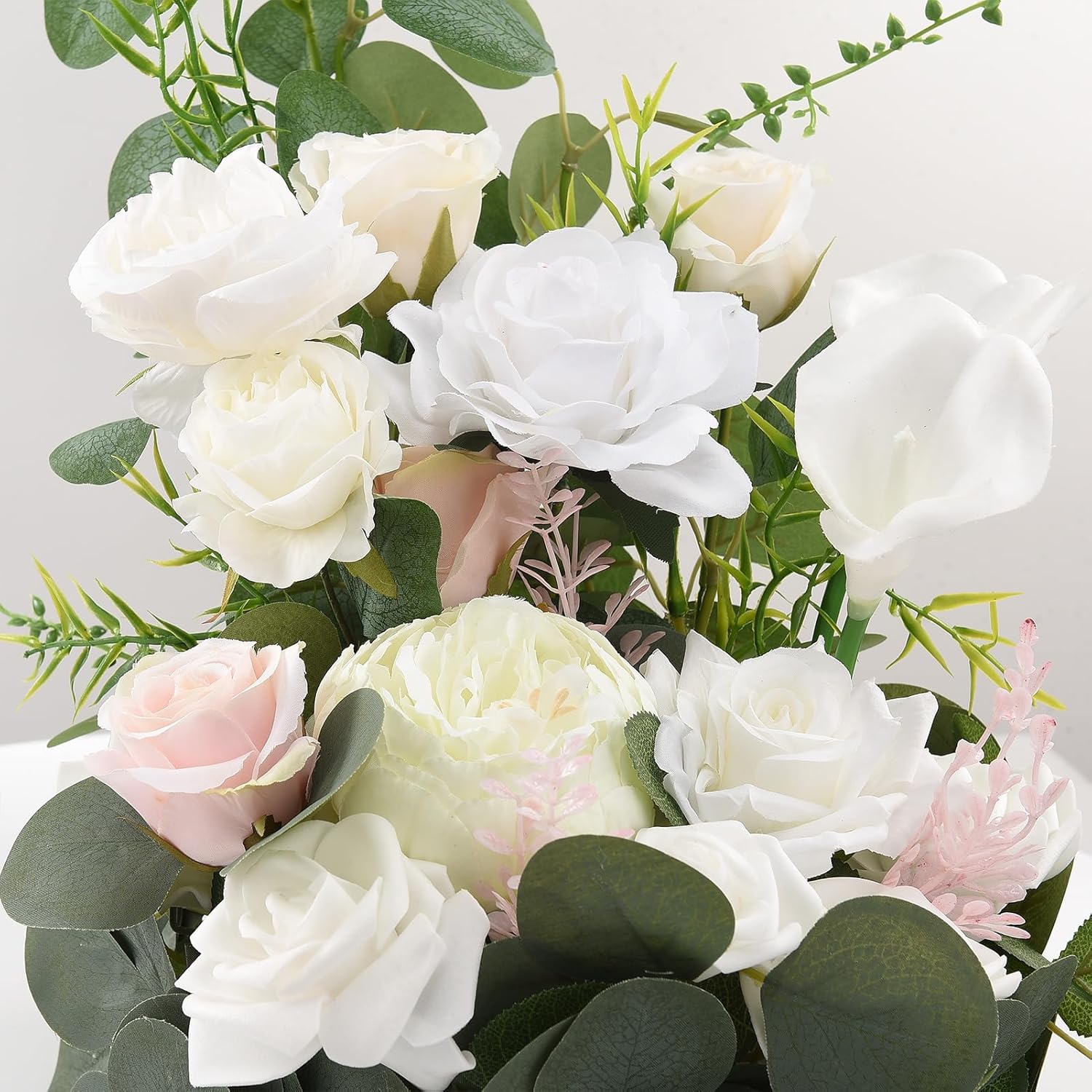 2PCS Freestanding Artificial Flowers Arrangement for Wedding