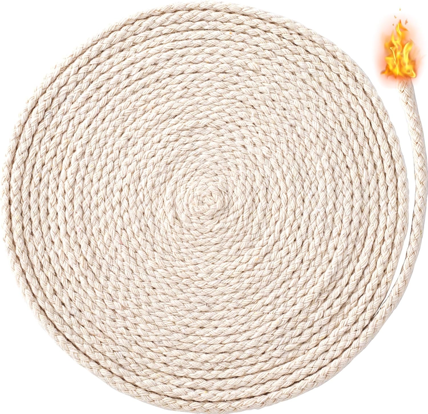 656 Ft 3mm Cotton Oil Lamp Wicks Replacement