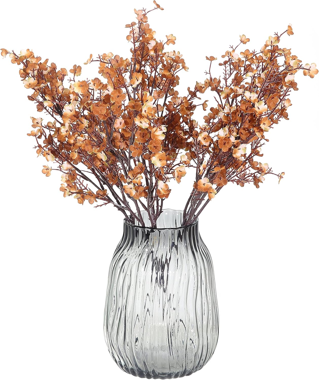 Jaky Global Babys Breath Artificial Flowers 6 Bundle Fall Decorations