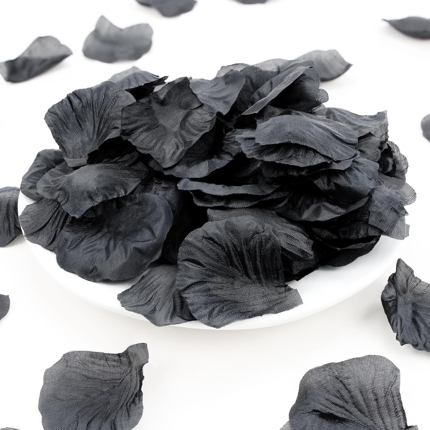 3000PCS Black Rose Petals Wedding Decoration Set