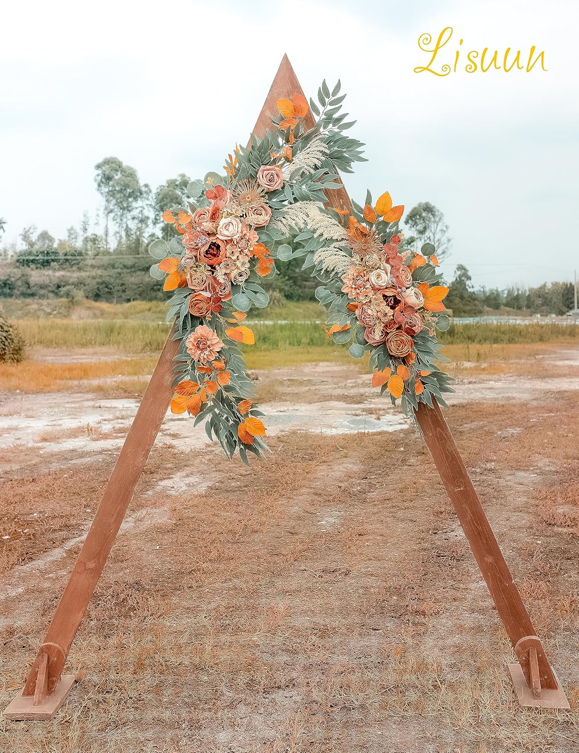 Lisuun Wedding Arch Flowers Pack of 2