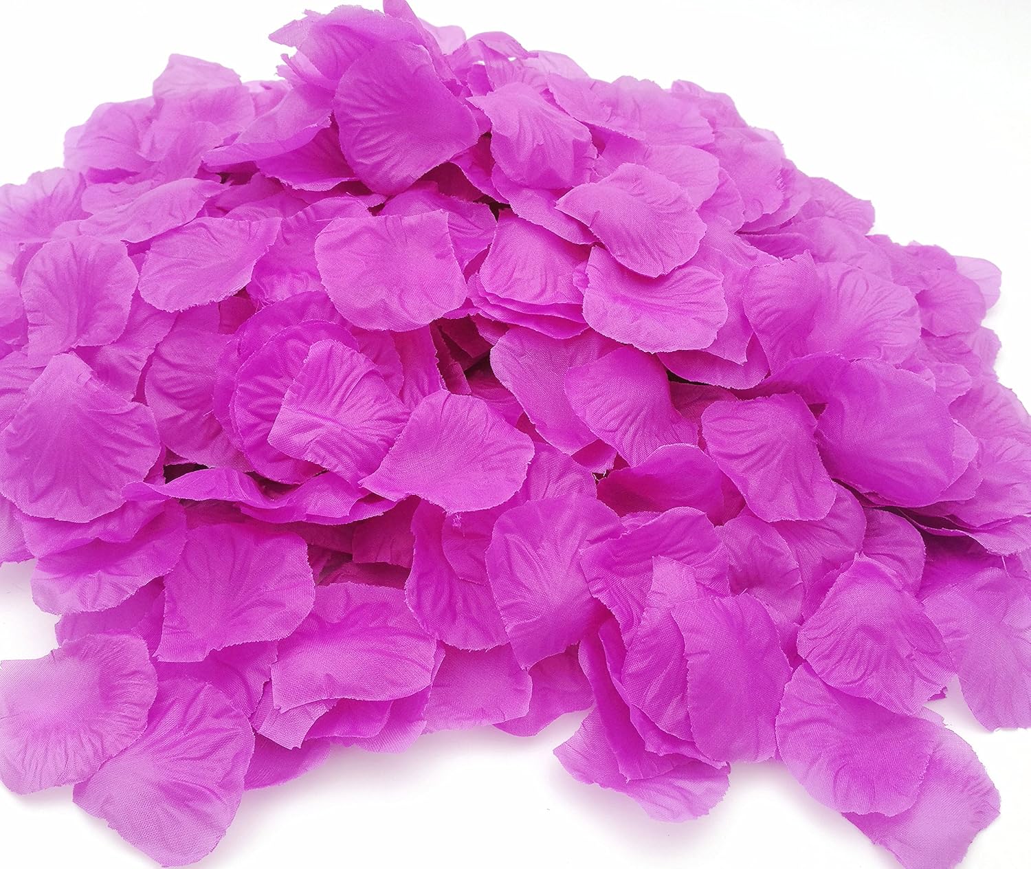 CODE FLORIST 2200 PCS Artificial Silk Flower Rose Petals Purple
